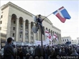واکنش های داخلی به بیانیه مخالفان دولت گرجستان