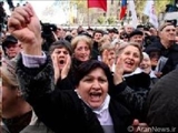 جمع آوری امضا از سوی مخالفان دولت برای استعفای میخاییل ساکاشویلی