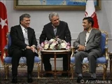 دیدار محمود احمدی‌نژاد و  عبدالله گل رئیس‌جمهور تركیه