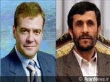 دعوت مدودیف از احمدی‌نژاد خود برای شرکت در اجلاس سران سازمان شانگهای