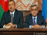 دیدار رییسان جمهوری آذربایجان و ارمنستان