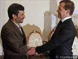 احمدی نژاد و مدویدیف دیدار می کنند