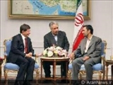 دیدار وزیر امور خارجه ترکیه با احمدی نژاد