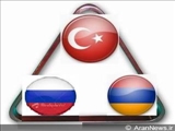دیدار رئیس پارلمان ترکیه با همتاهای ارمنی و روس خود