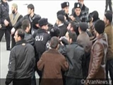بازداشت معترضین به تخریب مسجد فاطمه زهرا(ع) توسط پلیس جمهوری آذربایجان