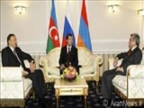 دیدار سه جانبه روسای جمهور آذربایجان، روسیه و ارمنستان برگزار شد
