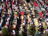 مخالفت كمیته دولتی امور دینی جمهوری آذربایجان با اقامه نماز توسط نمازگزاران آذری در محوطه خارجی مسجد