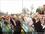 مردم ترکیه در اعتراض به قطعنامه کنگره آمریکا در تایید وقوع نسل کشی ارامنه تظاهرات کردند