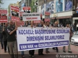 تظاهرات مردم ترکیه برای آزادی حجاب در دانشگاهها