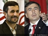 دعوت ساآكاشویلی از احمدی نژاد برای سفر به گرجستان