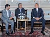 رؤسای جمهوری ایران و آذربایجان دیدار كردند