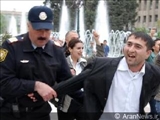 پلیس آذربایجان تظاهرات مخالفان علی‌اف در باكو را برهم زد 