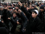 اعتراض مومنان آذری به غصب بخشی از اراضی یک مسجد در جمهوری آذربایجان