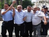 تظاهرات ضد روسی در جمهوری آذربایجان