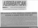 انتقاد تند سردبیر روزنامه دولتی جمهوری آذربایجان از آمریکا
