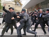 وحشت مردم بنان یار نخجوان از خشونت پلیس جمهوری آذربایجان