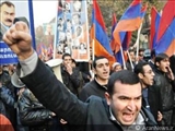 تظاهرات ضد دولتی در ارمنستان