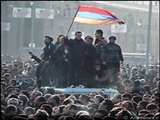 برگزاری تظاهرات اعتراض آمیز در ارمنستان