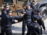 برخورد پلیس با مردم معترض روستاهای اطراف باکو 