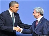 درخواست رییس جمهوری ارمنستان از اوباما