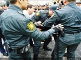 پلیس جمهوری آذربایجان 75 نفر از تظاهركنندگان را دستگیر كرد