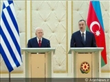 ملاقات روسای جمهوری آذربایجان و یونان  