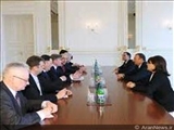 دیدار رییس جمهوری آذربایجان با روسای گروه مینسک سازمان امنیت و هکاری اروپا