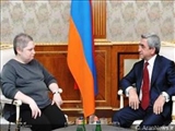 دیدار رییس جمهوری ارمنستان با معاون وزیر امور خارجه آمریکا 