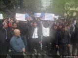 کاسه صبر دینداران جمهوری آذربایجان لبریز شد/سرکوب معترضین توسط نیروهای امنیتی 