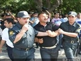 بازداشت 23 نفر در تظاهرات ضد دولتی در جمهوری آذربایجان  