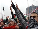 تظاهرات مردم استانبول در اعتراض به بازداشت شیخ ' رائد صلاح ' در لندن