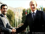 دعوت پوتین از احمدی نژاد برای سفر به مسکو