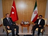 دیدار دكتر احمدی‌نژاد و نخست وزیر تركیه 
