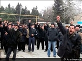 اعتراض مردم نارداران  جمهوری آذربایجان از سر گرفته شد 
