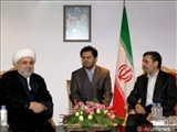 دیدار رئیس ادراه مسلمانان قفقاز با احمدی نژاد