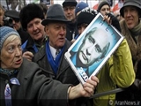 تظاهرات معترضان به نتایج انتخابات روسیه