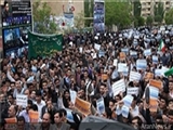 راهپیمایی گسترده مردم مرند در اعتراض به رژه همجنس‌بازان در جمهوری آذربایجان