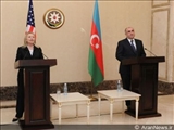 کنفرانس مشترک مطبوعاتی وزرای خارجه آمریکا و جمهوری آذربایجان در باکو