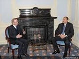 دیدار الهام علی اف با رئیس اتحادیه اروپا