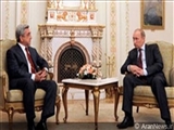 اوضاع قفقاز موضوع مذاکرت امروز پوتین و سارکیسیان