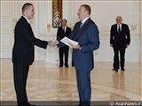 دیدار سفیر جدید اسرائیل با رئیس جمهوری آذربایجان