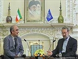 لاریجانی در دیدار با سفیر روسیه:روابط ایران و روسیه، روابطی راهبردی برای امنیت منطقه است