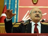 رهبر حزب جمهوری خواه خلق: مواضع دولت ترکیه در قبال سوریه به سود گروه های تروریستی است