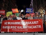 تظاهرات مردم ترکیه علیه فیلم موهن