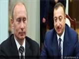 در تماس تلفنی:تبریک رئیس جمهور آذربایجان به پوتین