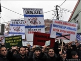 شیعیان استانبول فریاد مرگ بر آمریکا و مرگ بر اسرائیل سردادند