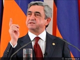 رییس جمهوری ارمنستان: شناسایی رسمی استقلال قره باغ از سوی آذربایجان از اهمیت بالایی برخوردار می ب...