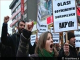 ادامه تظاهرات ضددولتی در ترکیه