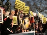 تظاهرات علیه ممنوعیت حجاب در استانبول برگزار شد