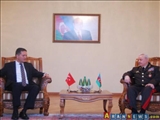 دیدار سفير ترکيه در جمهوري آذربايجان با وزير دفاع اين کشور 
